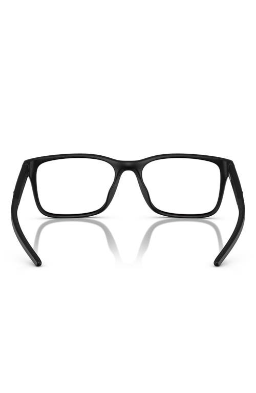 Scuderia Ferrari 56mm Square Optical Glasses In Matte Black