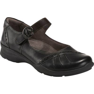 Earth Natural Superior Mary Jane Flat, Black