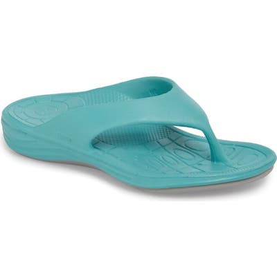 Aetrex Lynco Flip Flop, Blue