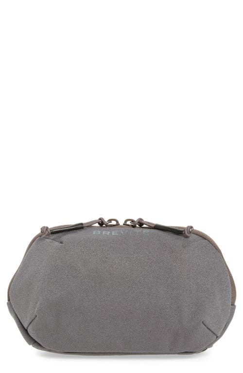 The Small Pouch in Charcoal