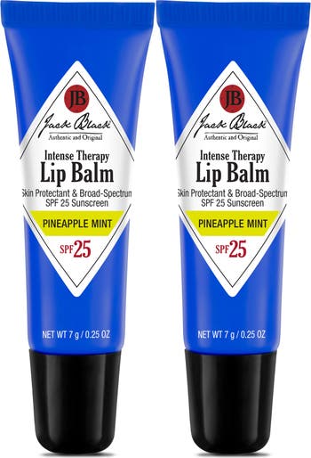 Jack Black Intense Therapy Lip Balm SPF 25 Duo