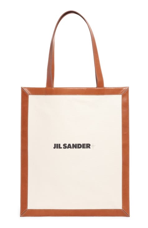Jil Sander zip-up Leather Tote Bag - Farfetch