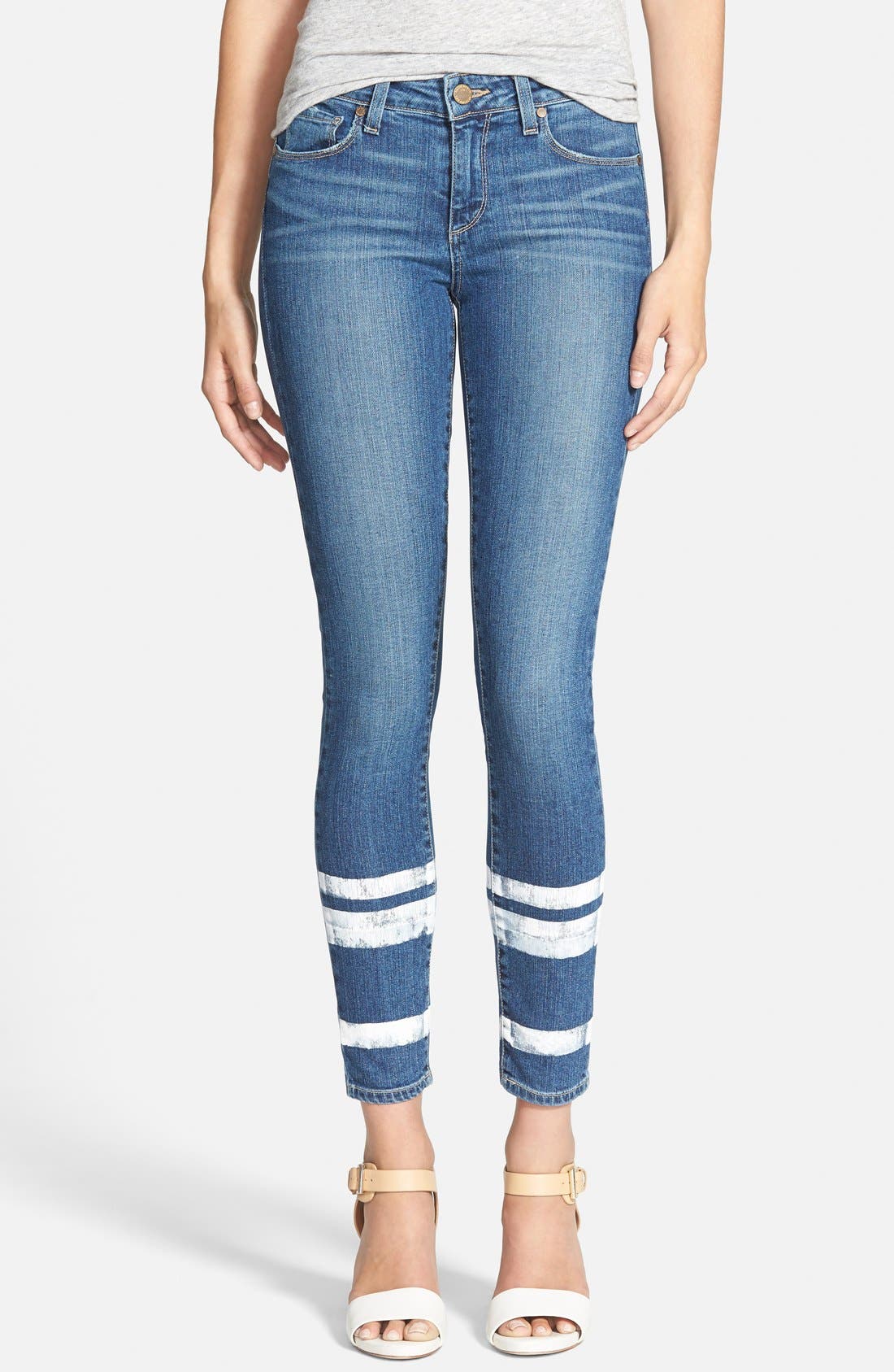 paige striped jeans