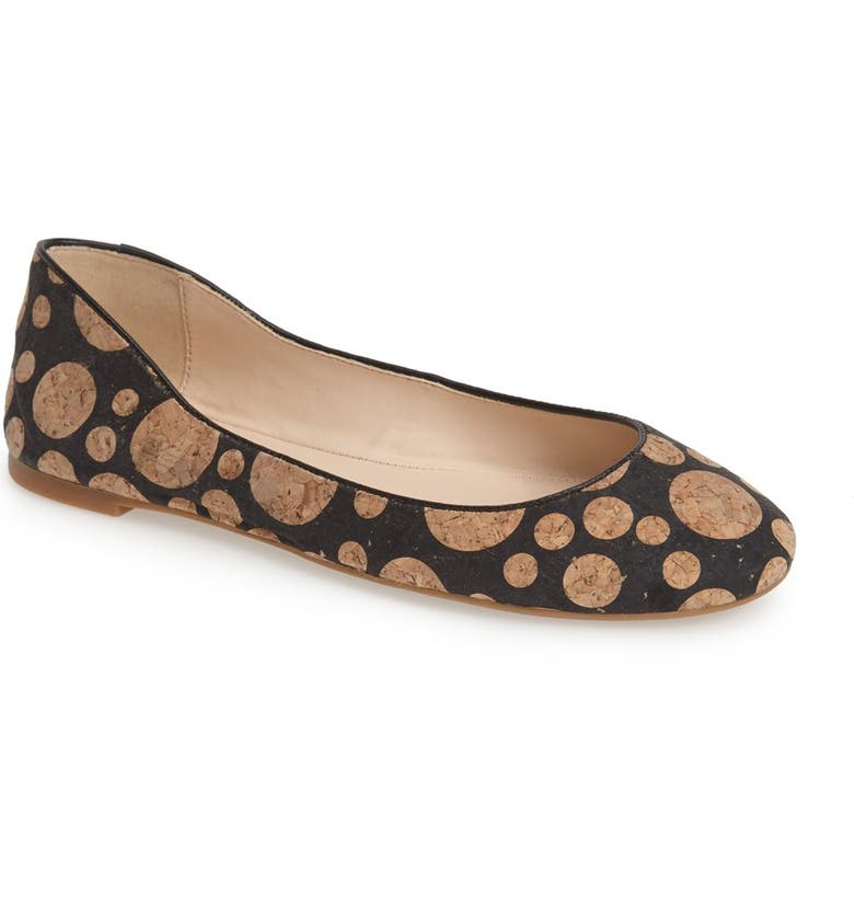 Nine West 'Adorabl' Cork Ballet Flat (Women) | Nordstrom