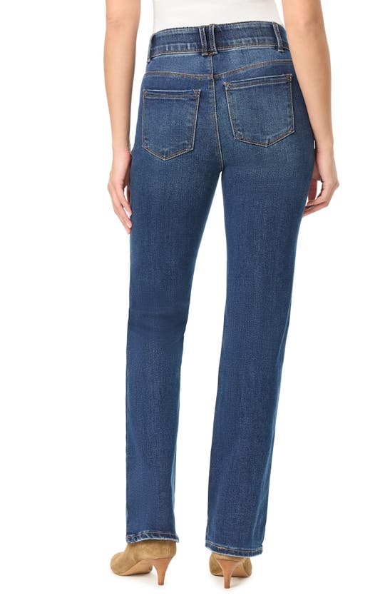 Shop Curve Appeal Joslin High Waist Bootcut Jeans In Oxford Blue