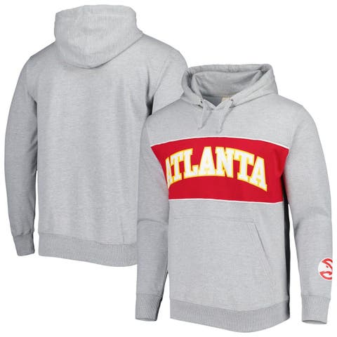 Men's Charcoal Atlanta Falcons Big & Tall Logo Pullover Hoodie