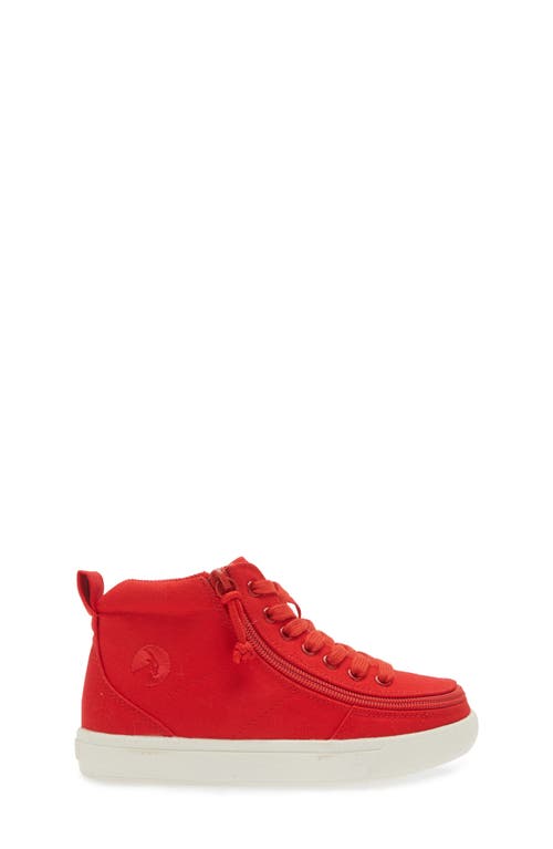 Billy Footwear Kids' Classic Dr High Ii Sneaker In Red
