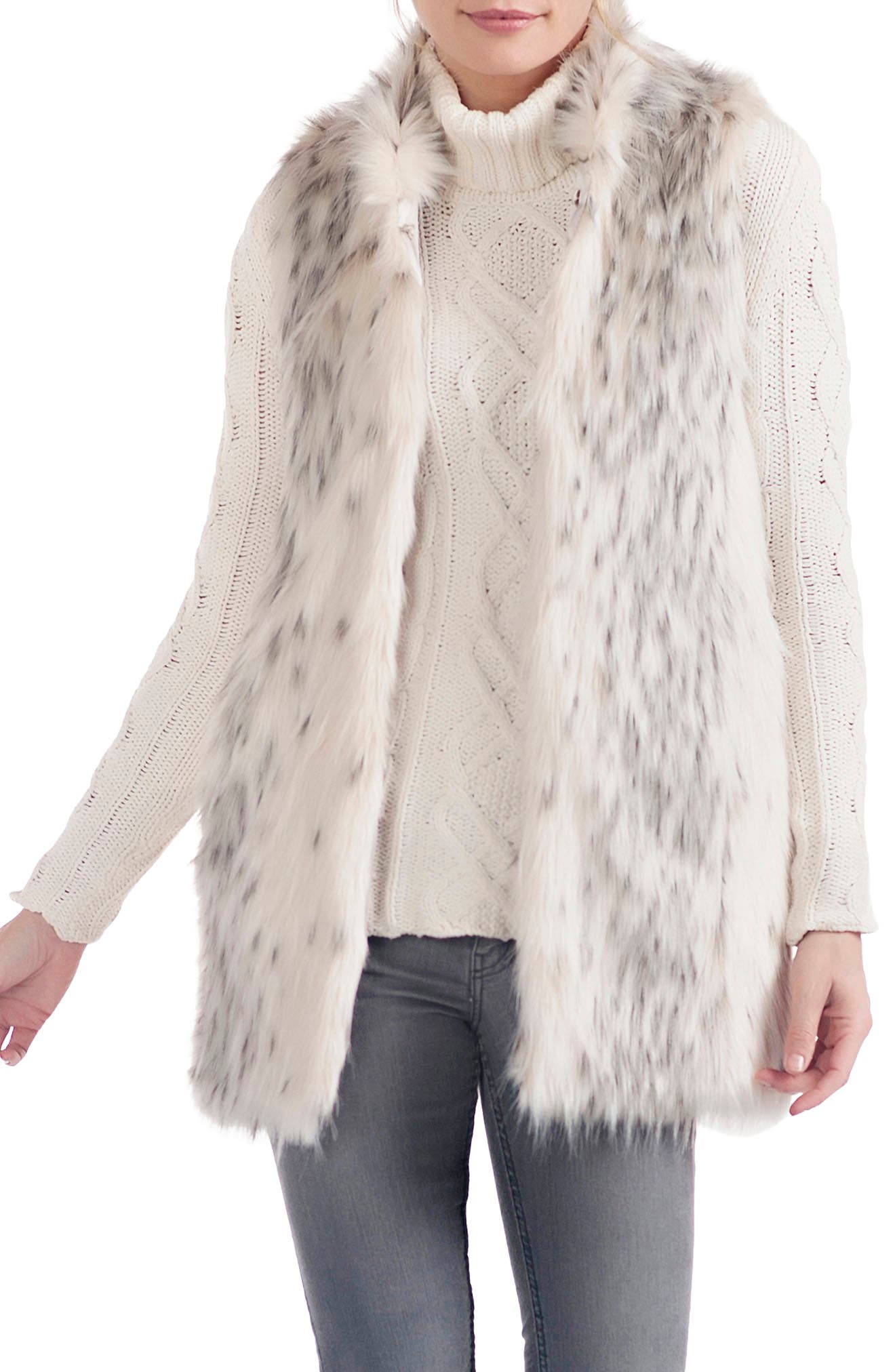 nordstrom rack fur vest