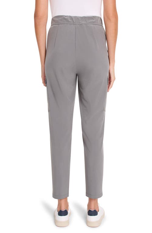 Nz Active By Nic+zoe Tech Stretch Ankle Cargo Pants In Dark Olive