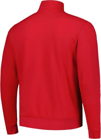 Men's Manchester United Adidas Full-Zip DNA Hoodie - Red - Sports Closet