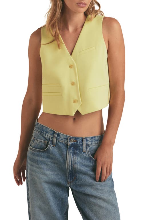 Shop Favorite Daughter The Ellie Vest In Limeade