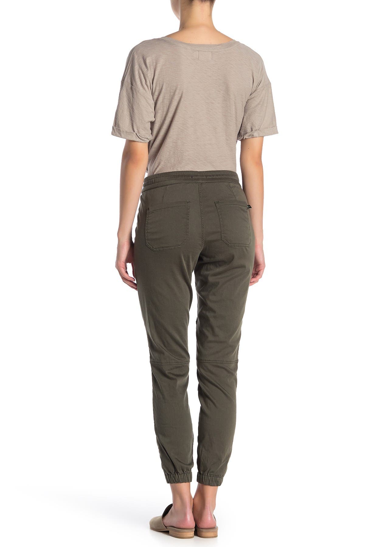 Supplies By Unionbay Demery Solid Sateen Joggers In Light/pastel Green9