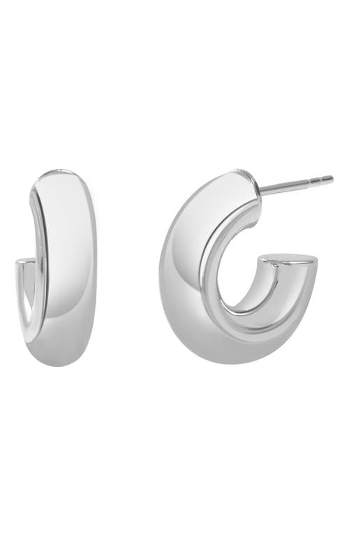 Bony Levy 14k Hoop Earrings In 14k White Gold