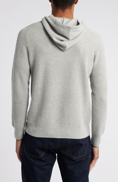 Rails Men's Matador Textured Hoodie In Grey Heather