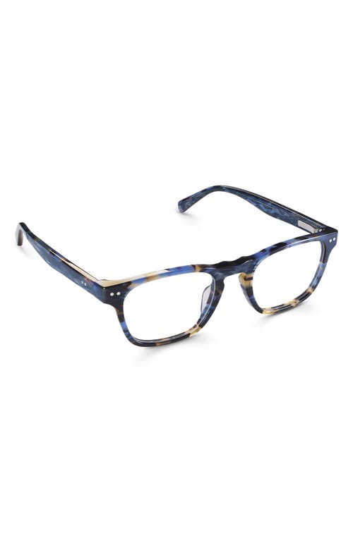 Eyebobs Old Sport 48mm Rectangular Reading Glasses In Blue Tortoise