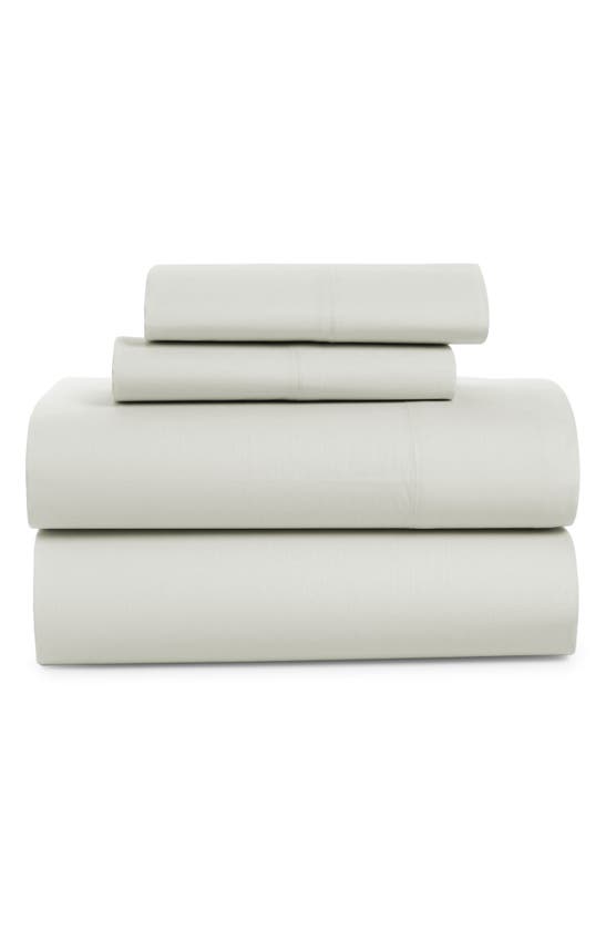 FRENCH CONNECTION FRENCH CONNECTION COTTON PERCALE 4-PIECE BED SHEET SET