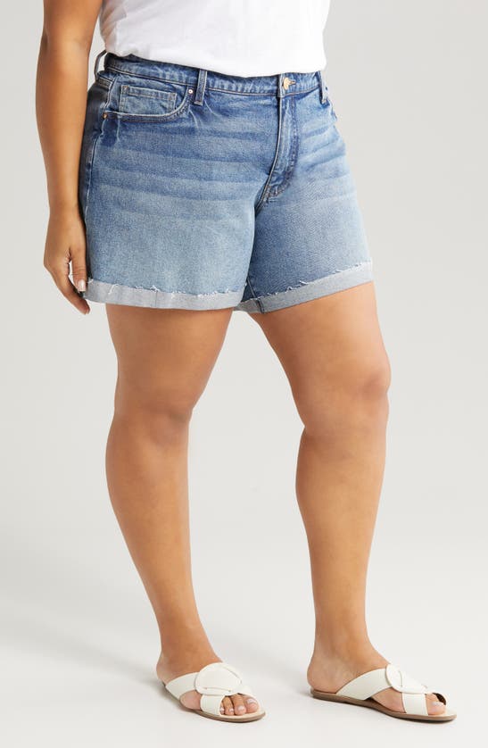 Kut From The Kloth Jane High Waist Denim Cutoff Shorts In Update