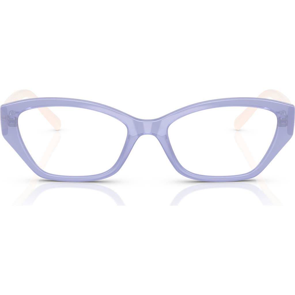 Vogue 51mm Cat Eye Optical Glasses In Purple