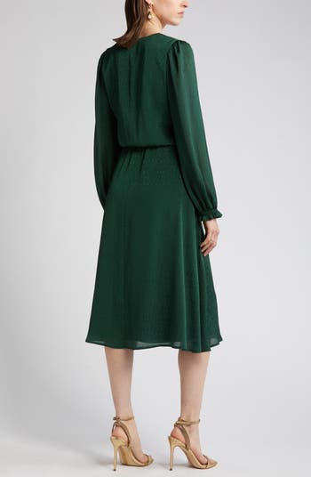 Witchery long 2024 sleeve dress