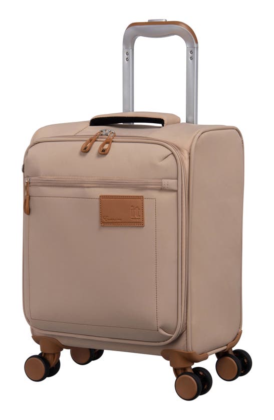 Shop It Luggage Beachlite 15" Medium Softshell Spinner Suitcase In Med Sand