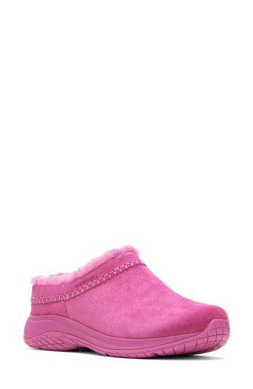 Encore Ice 5 Water Resistant Genuine Shearling Slip-On Shoe in Fuchsia