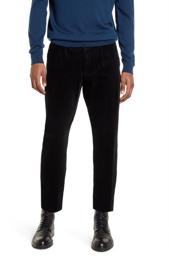 Nn07 Bill 1226 Corduroy Pants In Black