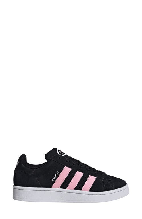 Shop Adidas Originals Adidas Campus 00s Sneaker In Black/white/true Pink