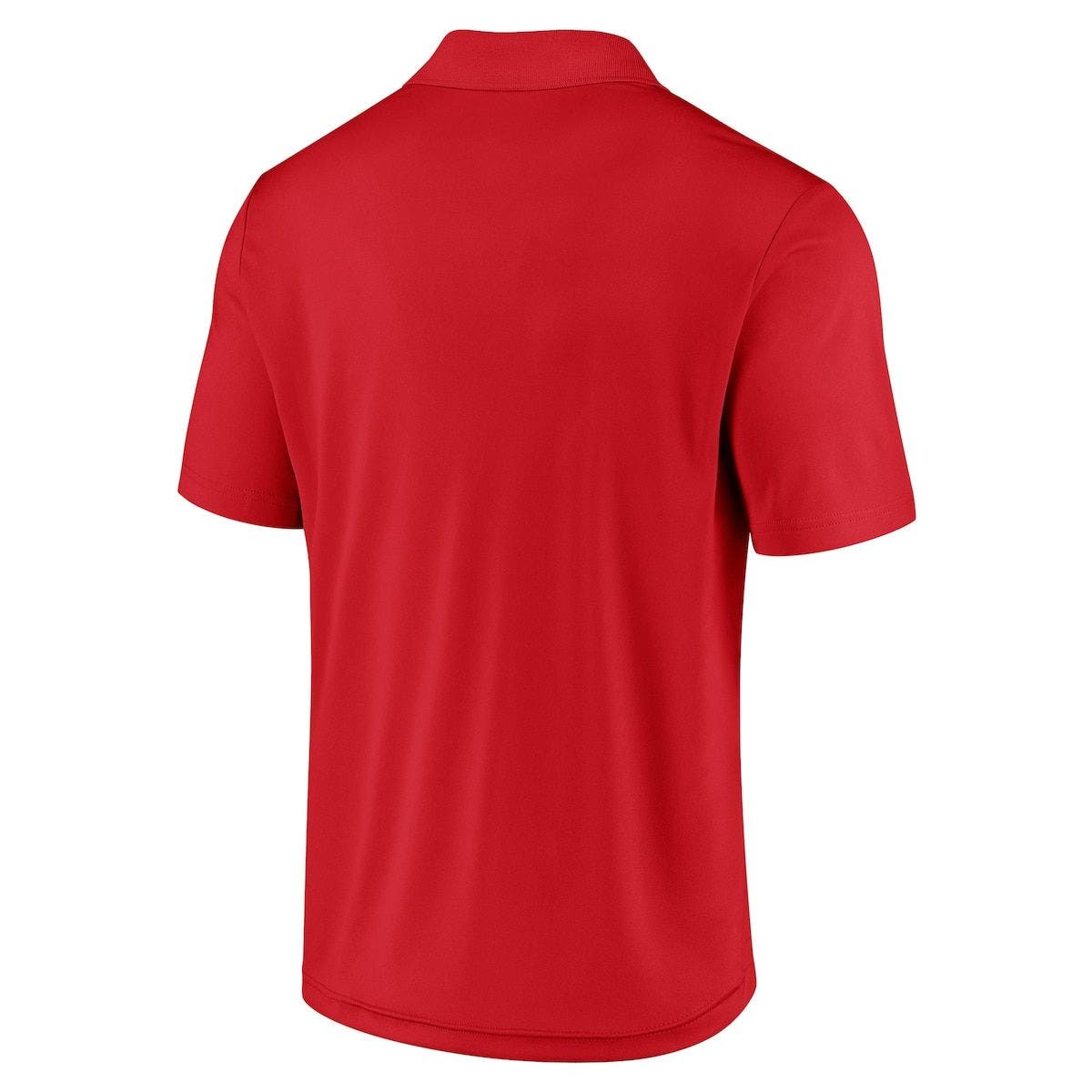 playera polo roja