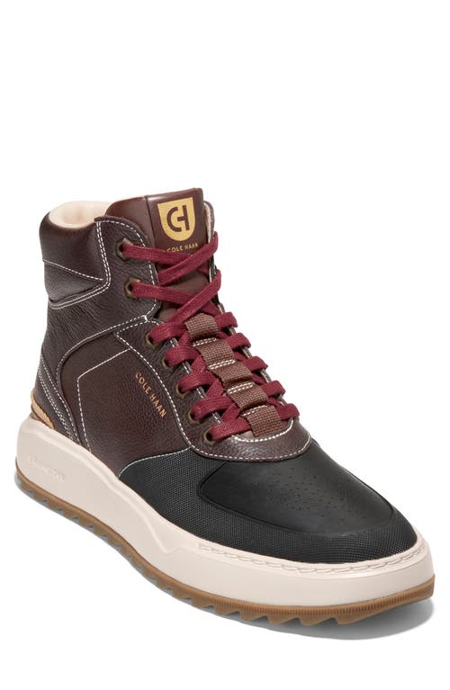 Shop Cole Haan Grandpro Crossover Boot In Ch Madeira/black/ch Oat