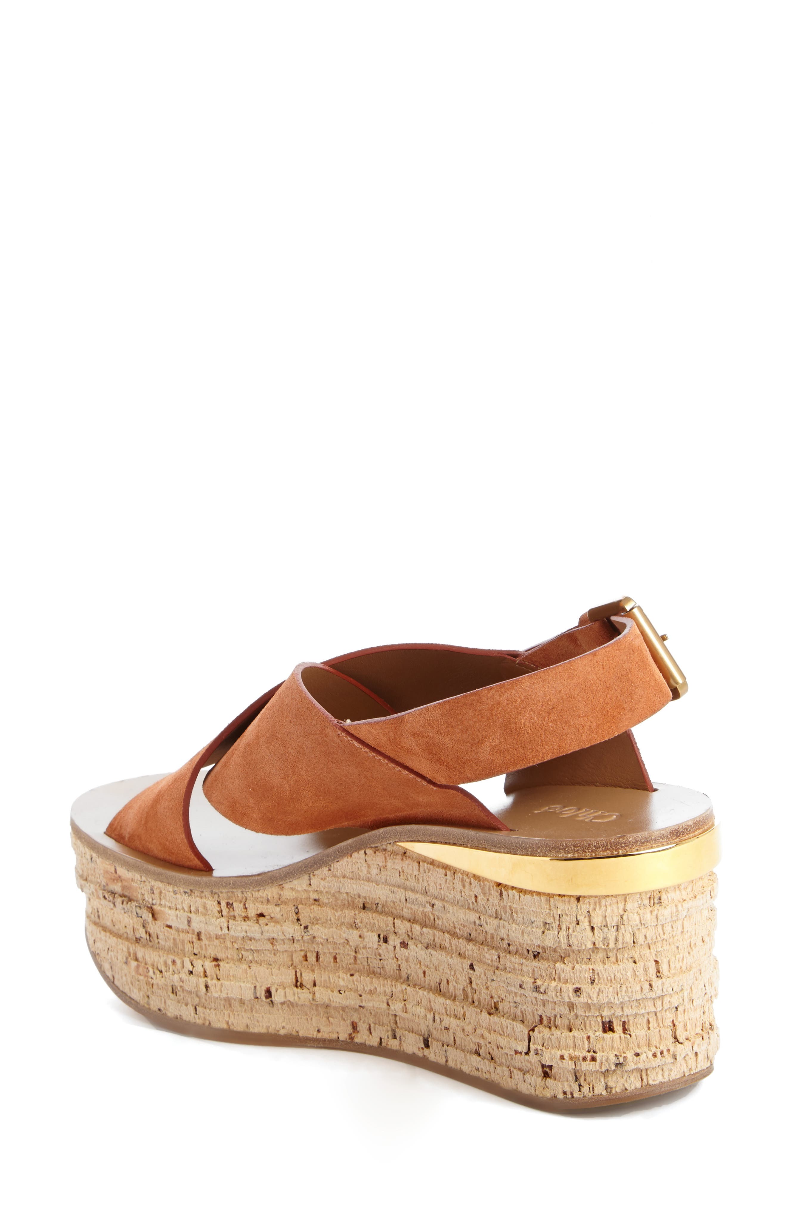 Chloé Camille Cork Platform Sandal (Women) Nordstrom