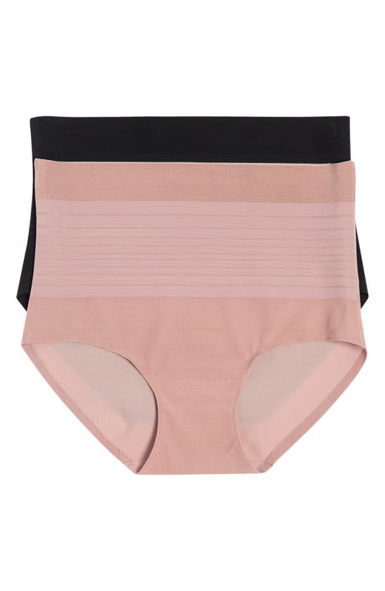 NICOLE MILLER 2-PACK MEDIUM CONTROL SHAPING BRIEFS