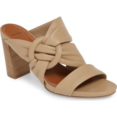 Aquatalia Breanne Slide Sandal, Beige