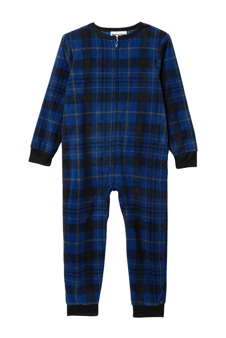 Komar Blue Plaid Blanket Pajamas Nordstrom Rack