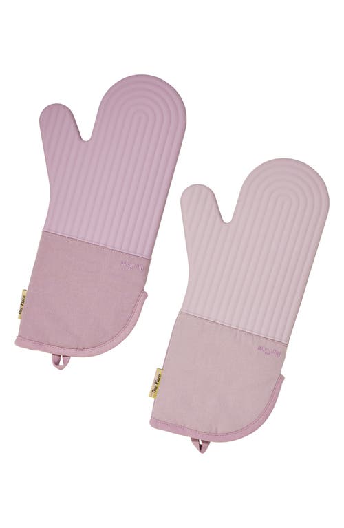 Our Place Cotton & Silicone Oven Mitts in Lavender at Nordstrom, Size One Size Oz