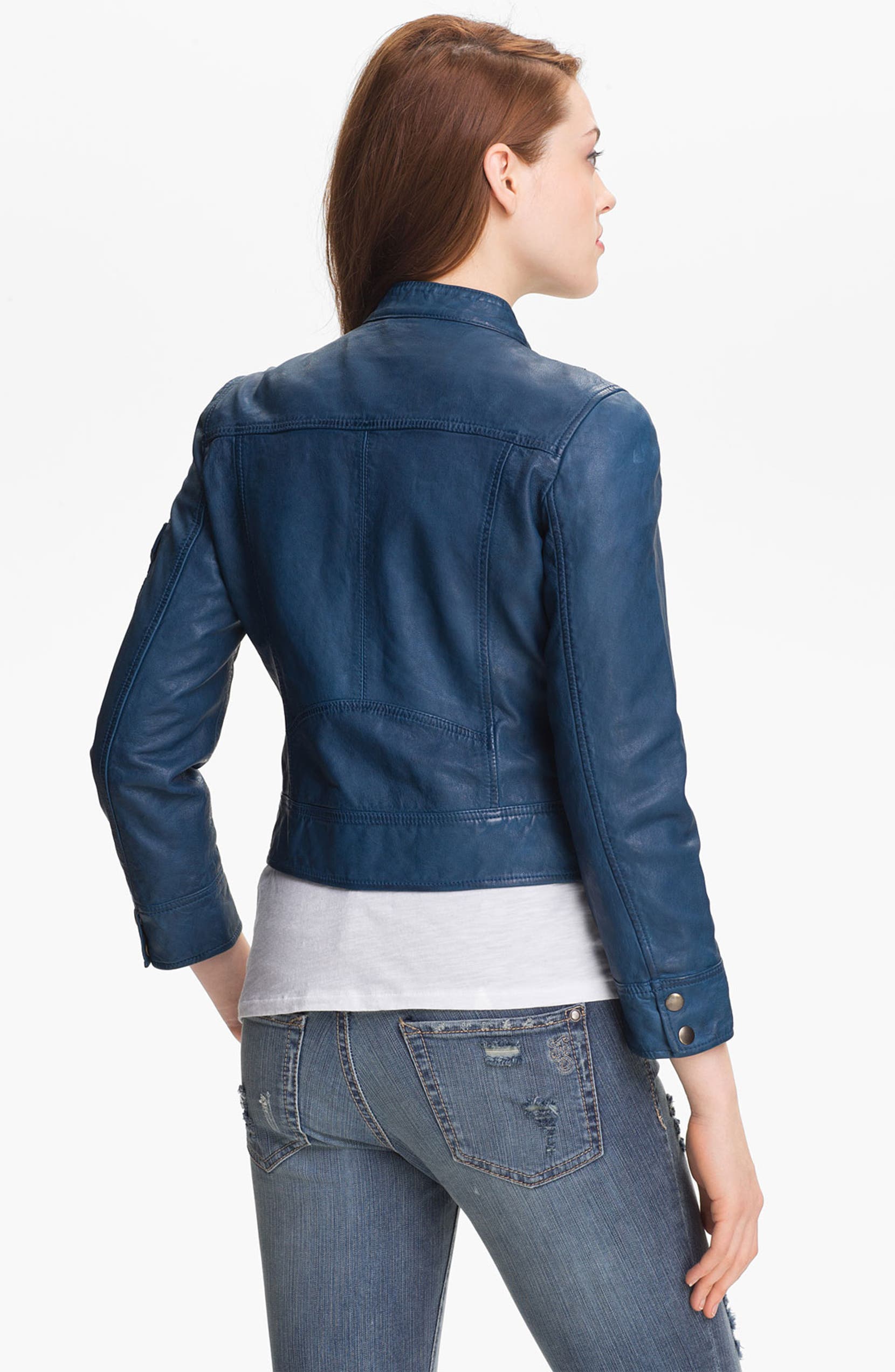 Lucky Brand Belden Leather Jacket Nordstrom