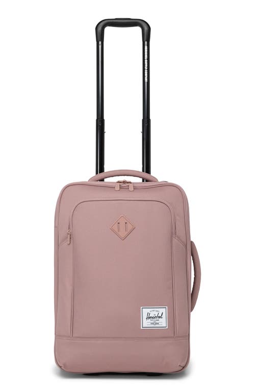 Heritage Softshell Large Wheeled Carry-On in Ash Rose