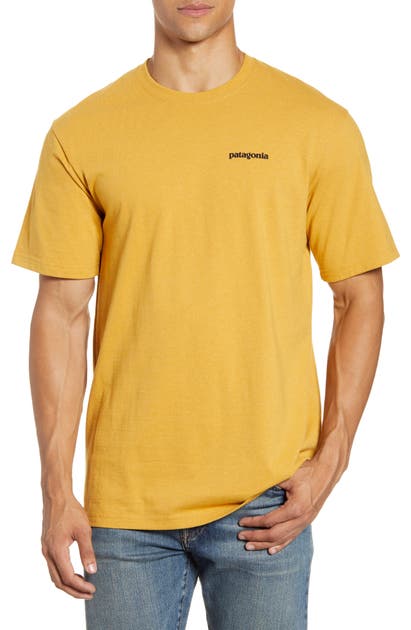 Patagonia Responsibili-tee T-shirt In Glyph Gold