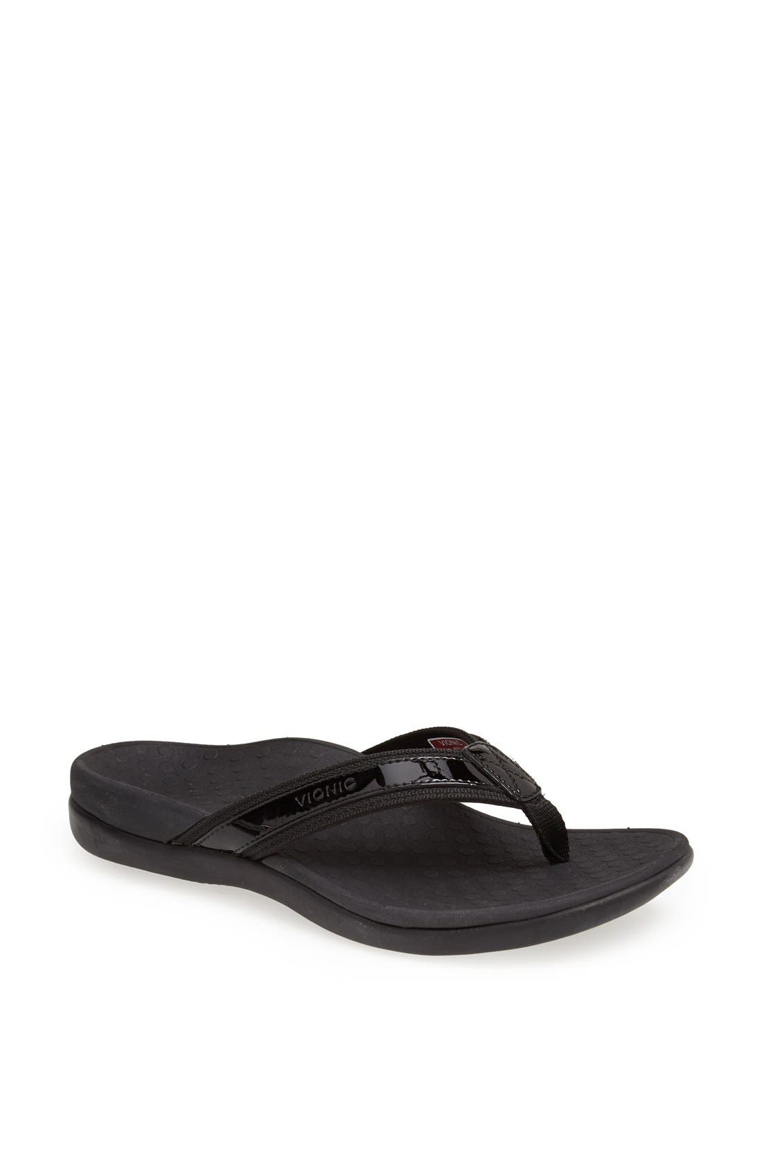 vionic flip flops tide ii