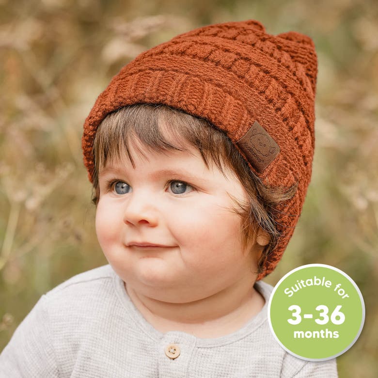 Shop Keababies 3-pack Warmzy Baby Beanies In Tawny