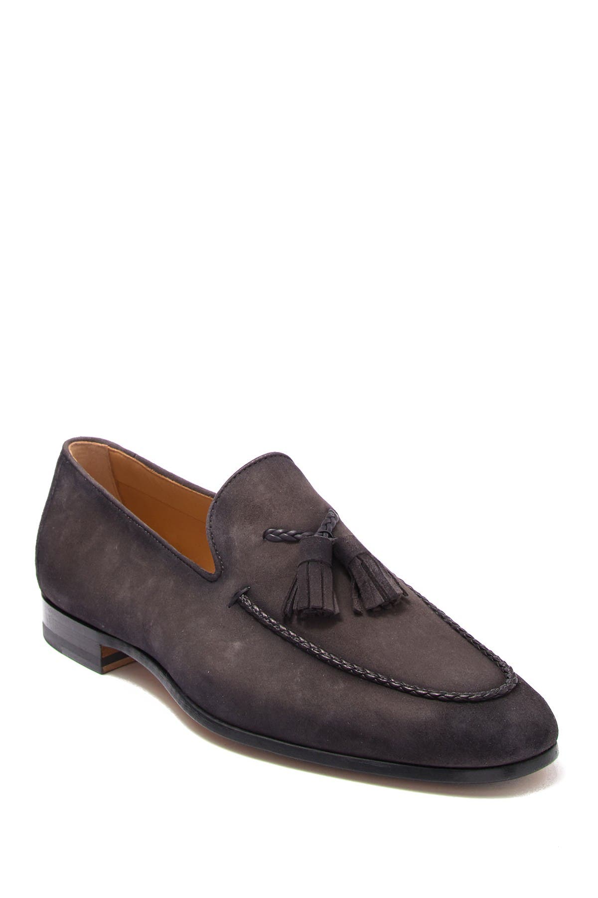 Magnanni | Suede Tassel Loafer 