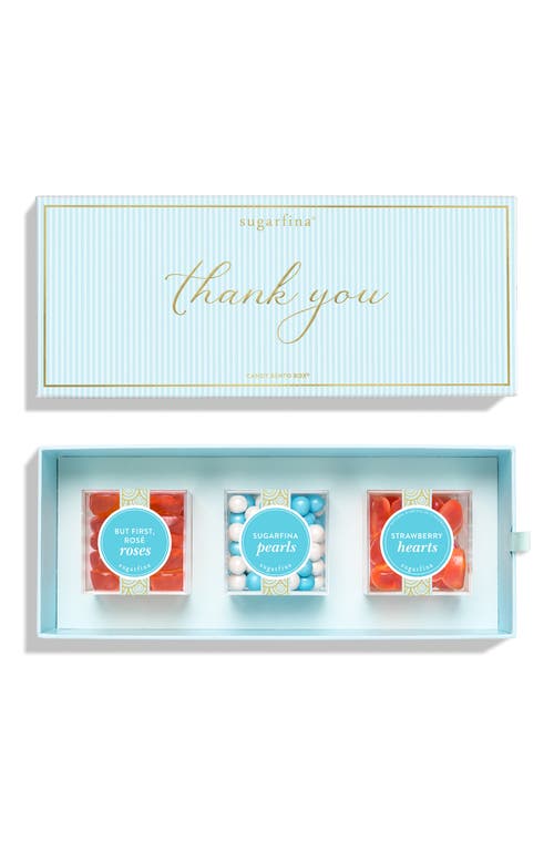 sugarfina Thank You 3-Piece Candy Bento Box 