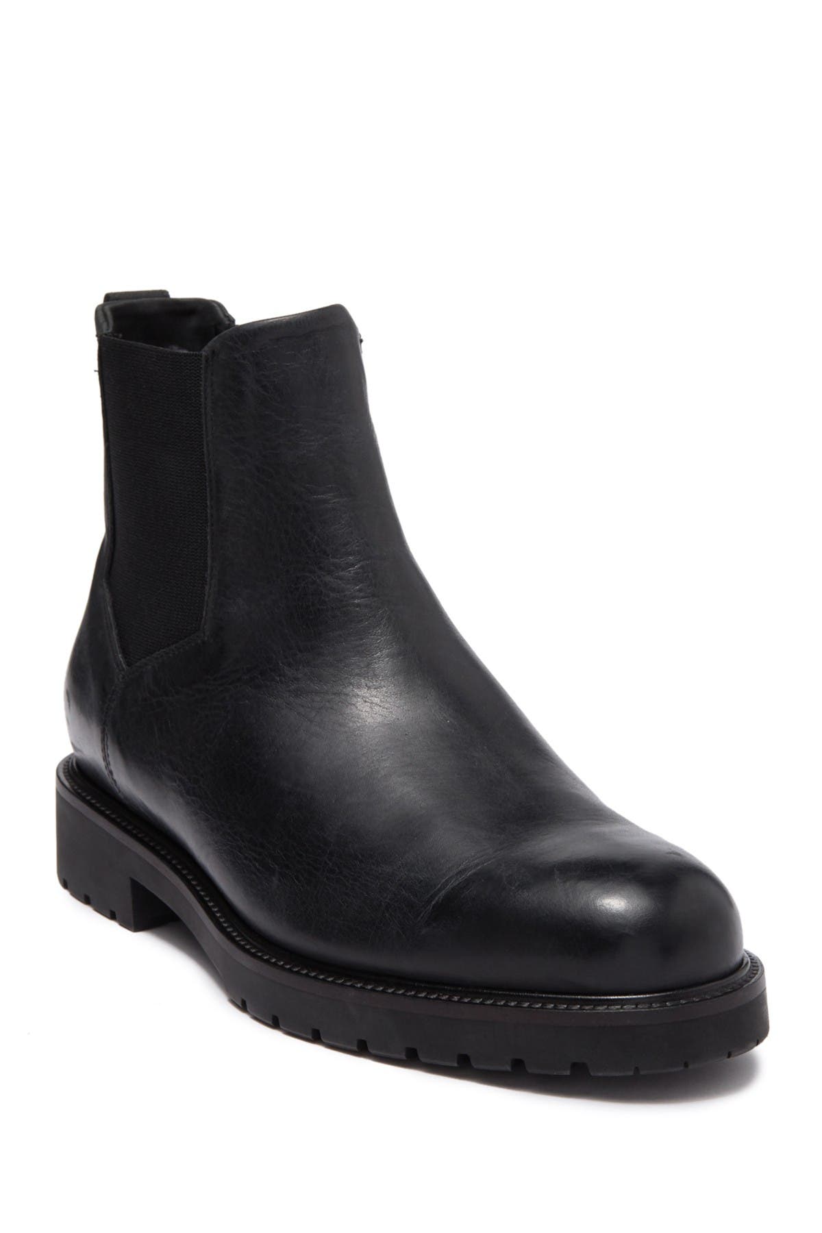 shearling chelsea boot