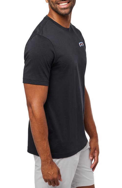 Shop Travismathew Win At Wrigley 2.0 Cotton Graphic T-shirt In Black