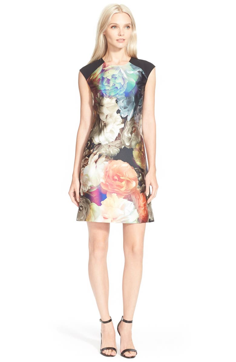 Ted Baker London 'Helaina' Floral Print Shift Dress | Nordstrom