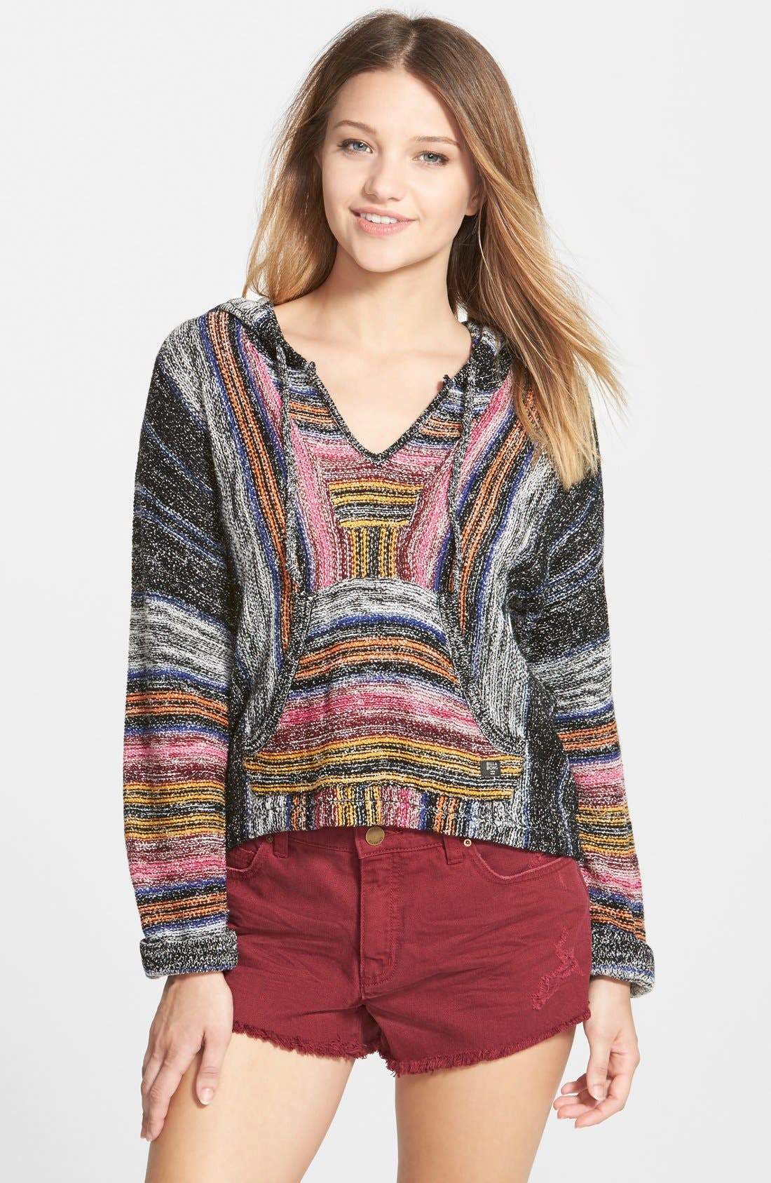 Billabong 'Baja' Poncho Sweater Nordstrom