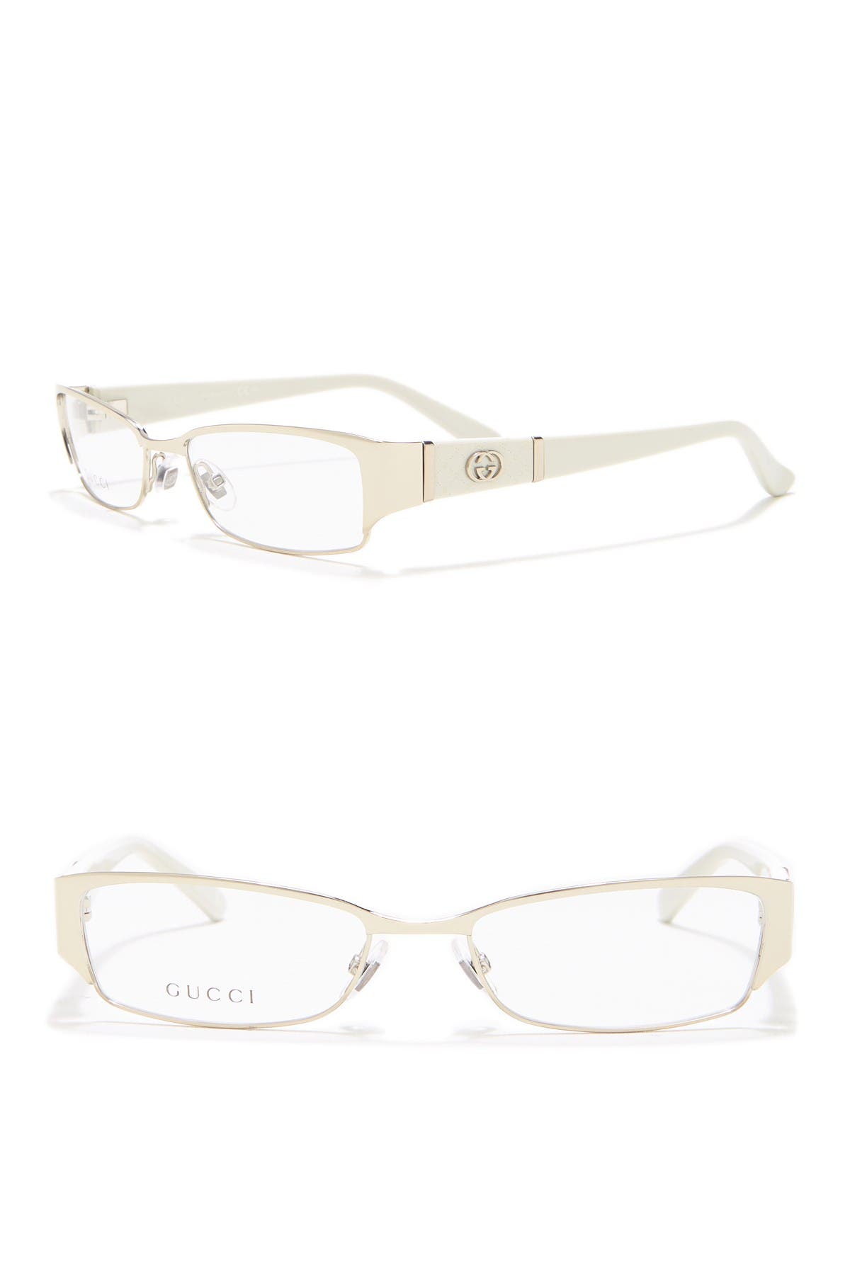 gucci 52mm rectangle sunglasses