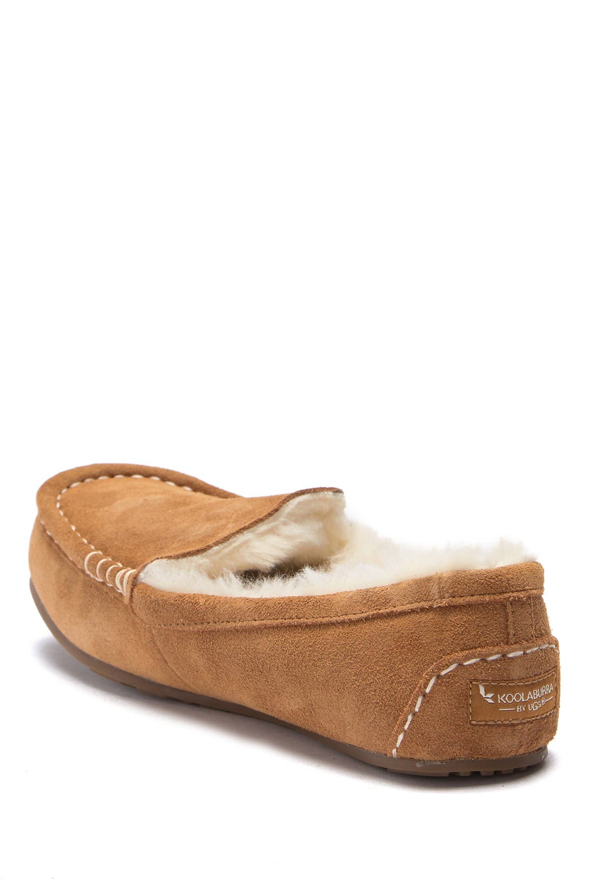 Koolaburra By Ugg Lezly Faux Fur Lined Moccasin In Medium Brown9