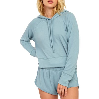 Rvca Night Off Hoodie, Grey