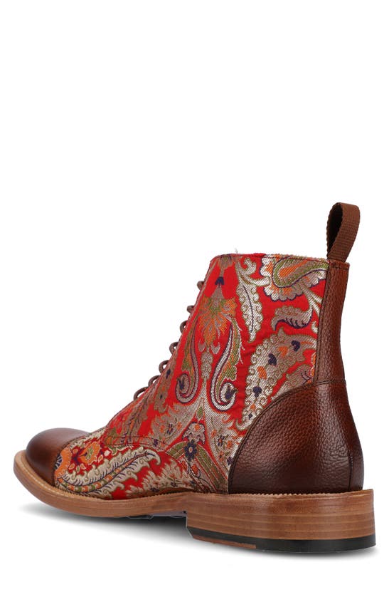 Shop Taft Jack Boot In Red Paisley
