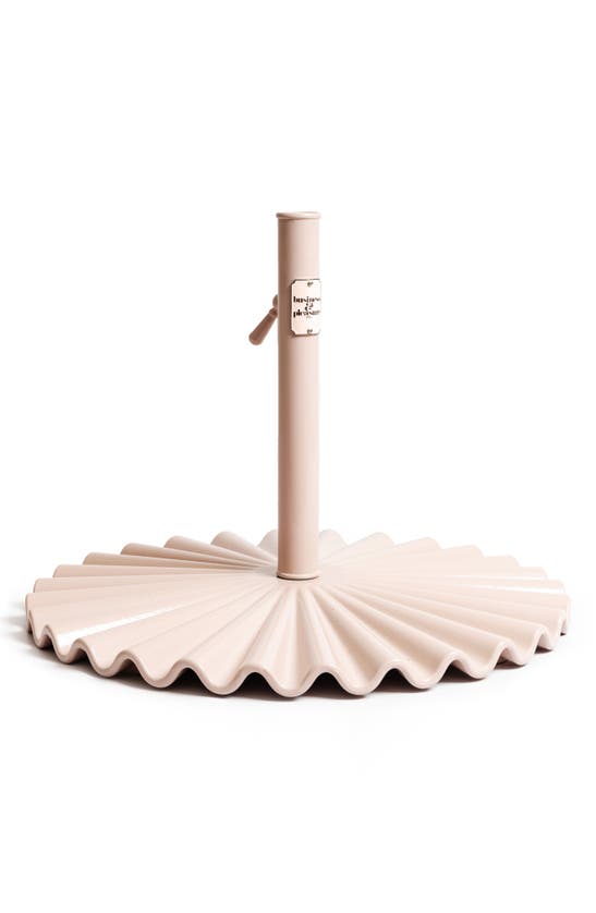 Business & Pleasure Co. The Clamshell Base Umbrella Stand In Pink